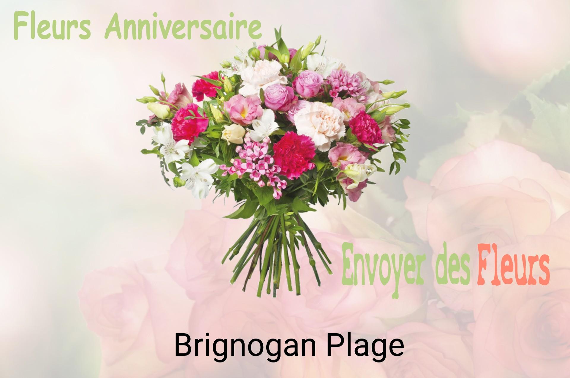 Bouquet de fleurs d’anniversaire livré à Brignogan-Plage