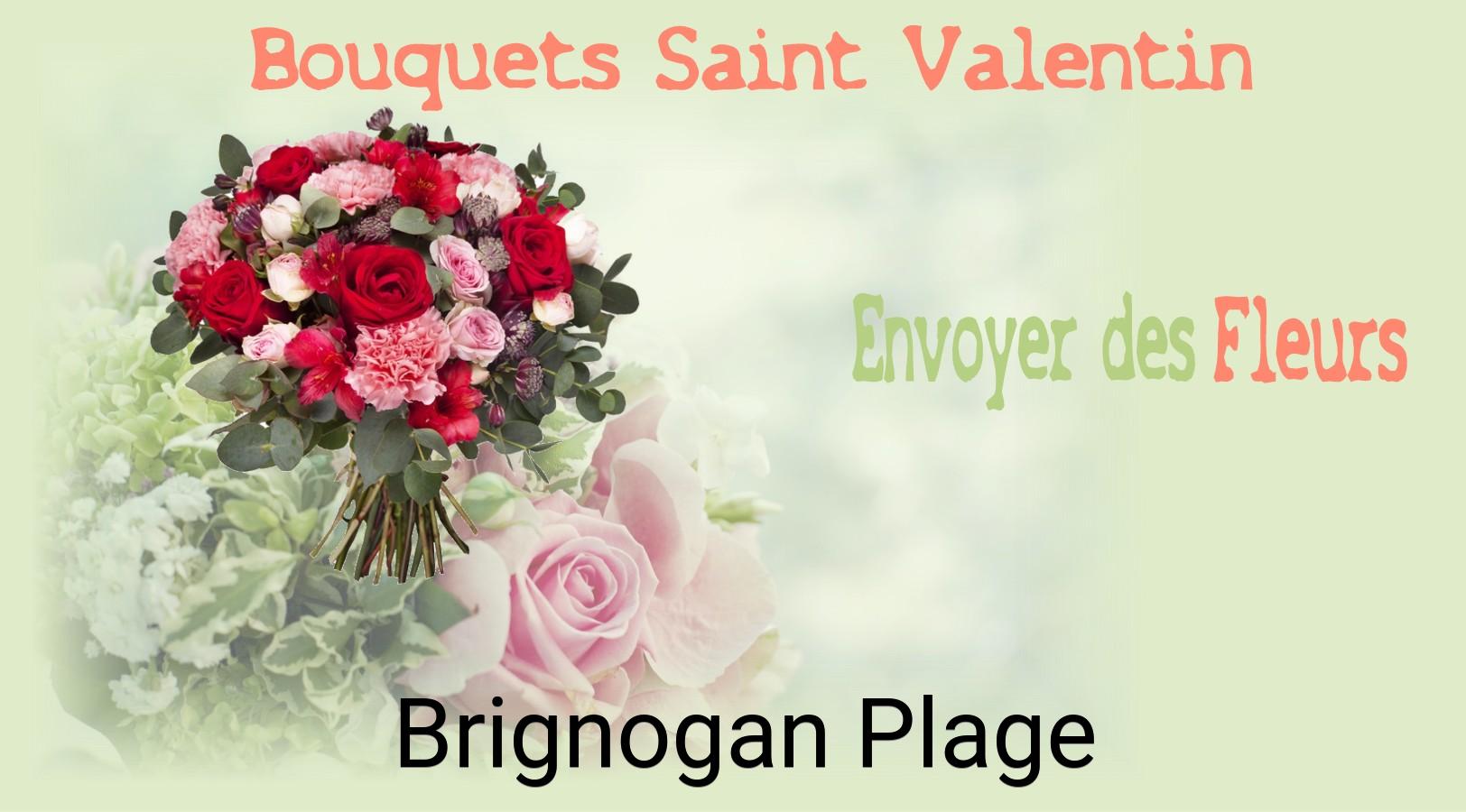 Roses de Saint-Valentin livrées à Brignogan-Plage